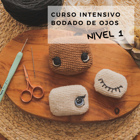 Curso Intensivo Bordado de Ojos Nivel 1 – Método Original Virreinata® 