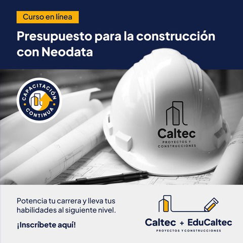 Presupuestos para la construcción con Neodata.(Precio por tiempo limitado)