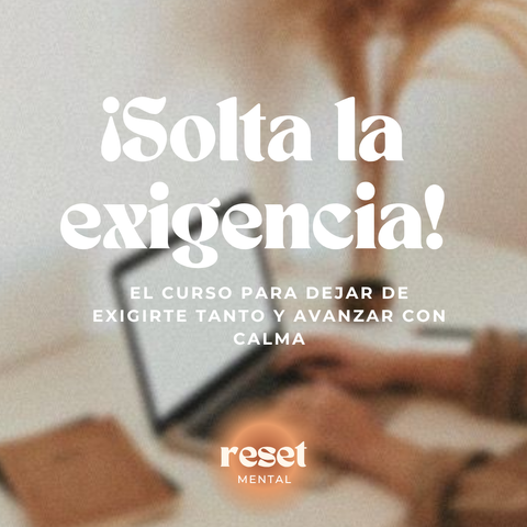 ¡Solta la exigencia!
