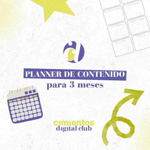 PACK DE CONTENIDO PARA 3 MESES
