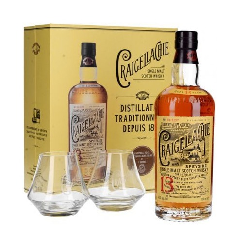 Craigellachie 13 años Set con vasos
