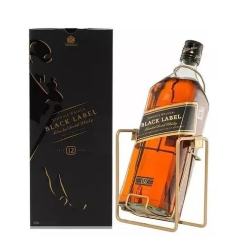 Johnnie Walker Black Label 3 Litros con Volcador