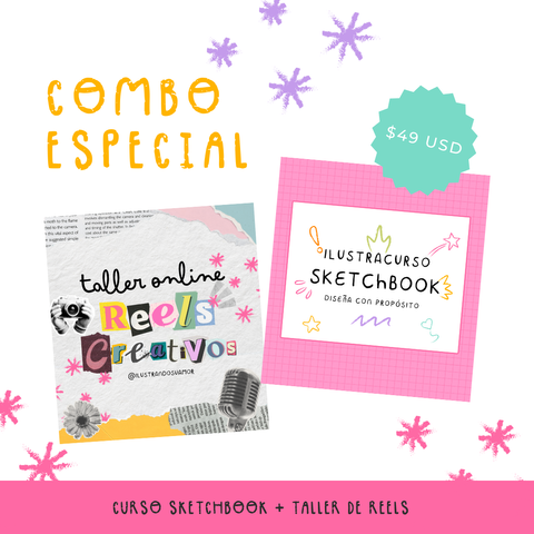 Diseña con Propósito en Sketchbook + Taller Online: Reels Creativos