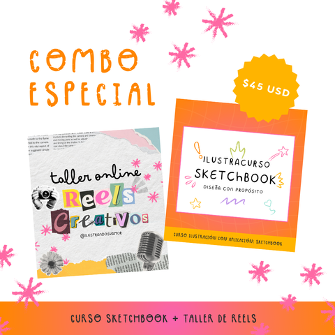 Diseña con Propósito en Sketchbook + Taller Online: Reels Creativos
