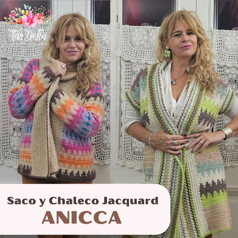 Saco y Chaleco Jacquard 