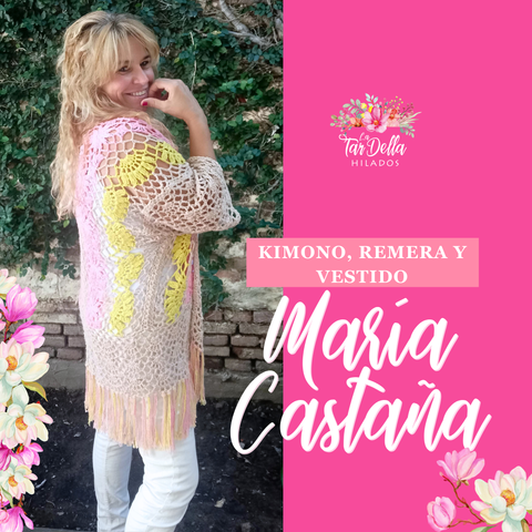 MARIA CASTAÑA - Kimono, Remera y Vestido *PRE-VENTA CERRADA*