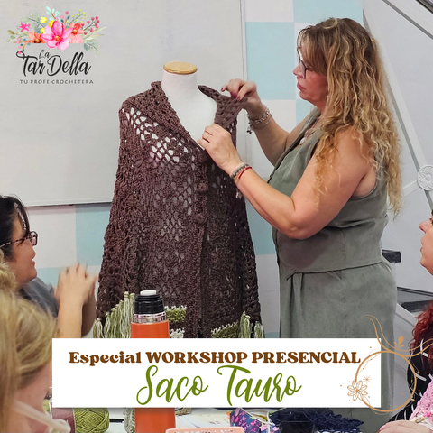 Saco TAURO - EXCLUSIVO WORKSHOP PRESENCIAL