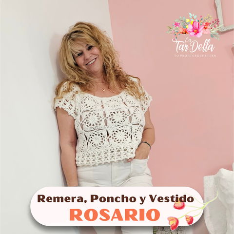 Remera ROSARIO y más - Poncho y Vestido proximamente