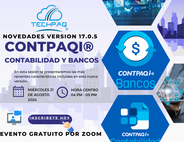 Novedades Version 17.0.5 Contpaqi Contabilidad y Bancos