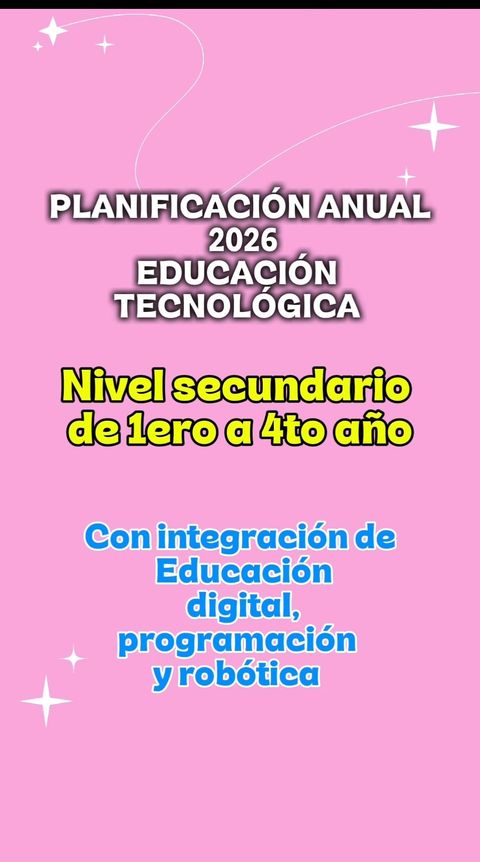 Pack Planificación anual 2026