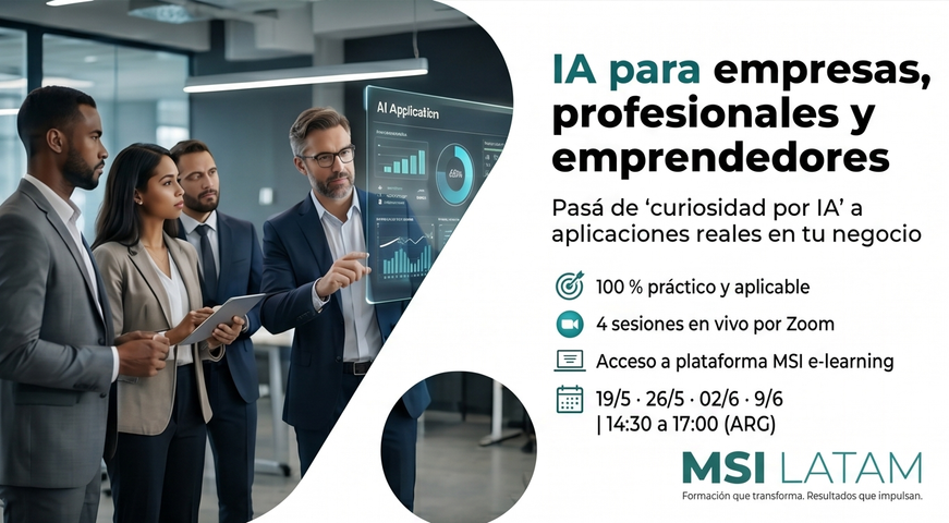 Workshop IA para Empresas, Profesionales y Emprendedores