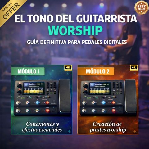 El tono del Guitarrista Worship