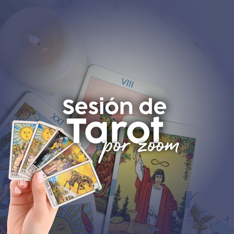 1 sesión por zoom de tarot