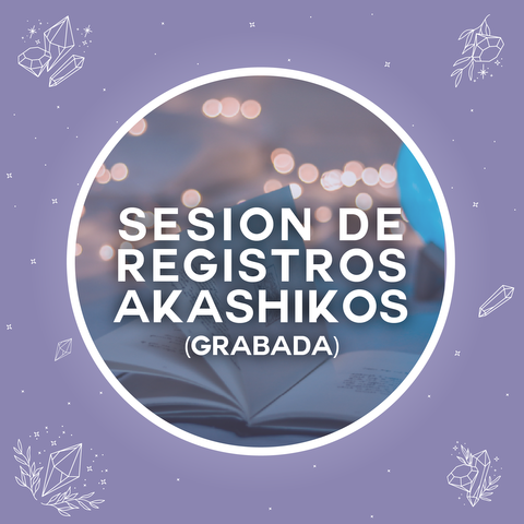 1 sesión de registros akashicos grabada