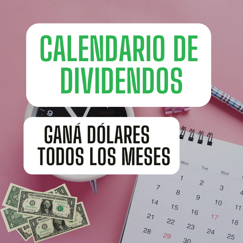 Calendario de dividendos sin impuestos