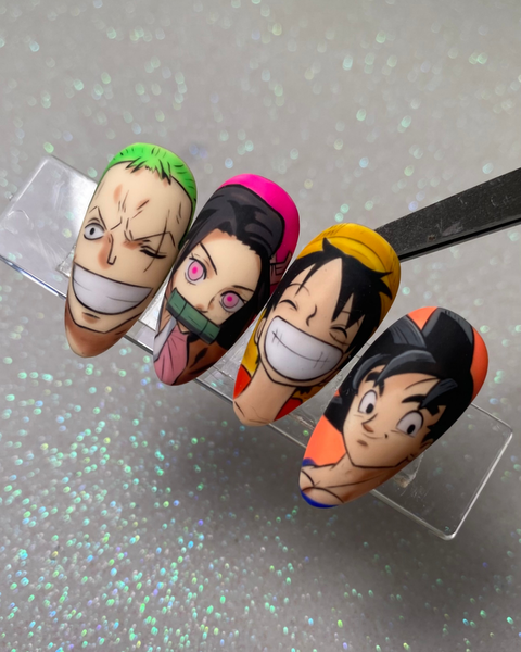 Curso Nail Art de Anime