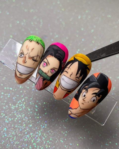Curso Nail Art de Anime
