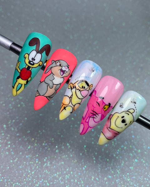 Curso Nail Art Caricatura I 