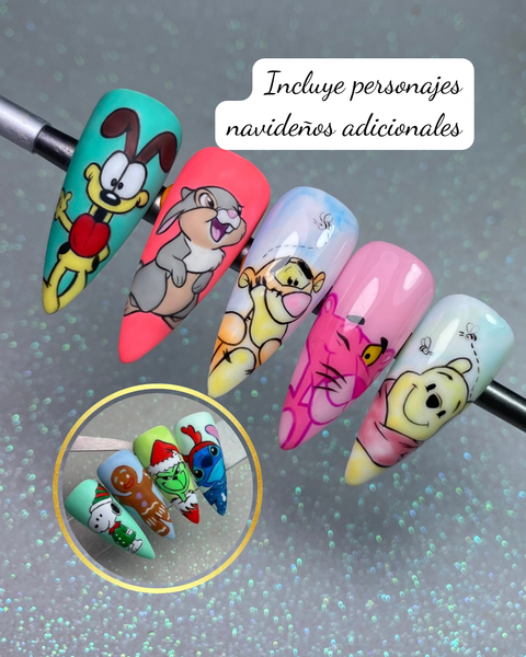 Curso Nail Art Caricatura I 