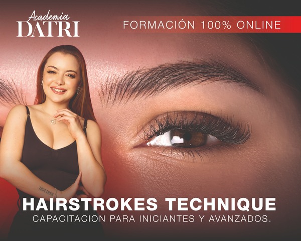 Capacitación de Hairstrokes Technique - 100% Online