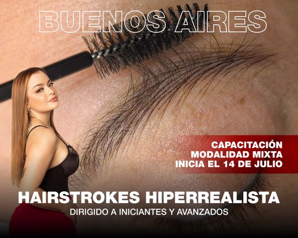 Capacitación de Born Brows | Hairstrokes Modalidad Mixta - Inicia 14 de Julio