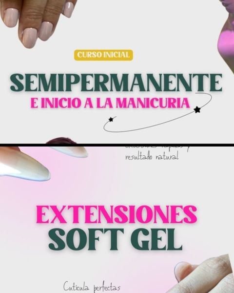 Manicuría Inicial + Soft Gel