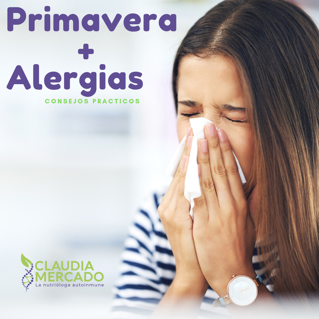 PRIMAVERA + ALERGIAS