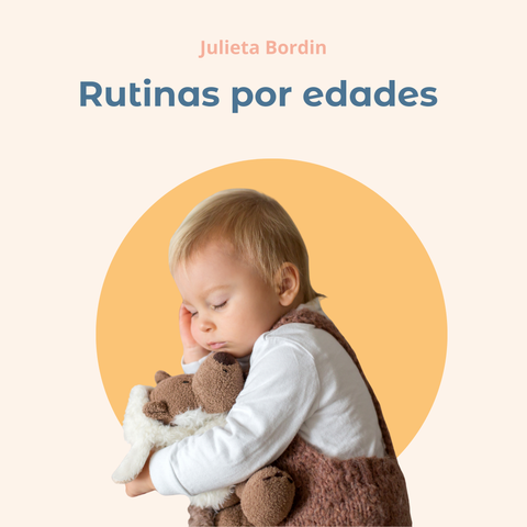 Rutinas por edades (de 3 meses a 4 años)