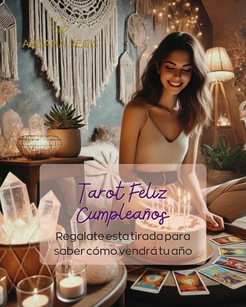 TAROT TIRADA DE CUMPLEAÑOS - 90 MINUTOS