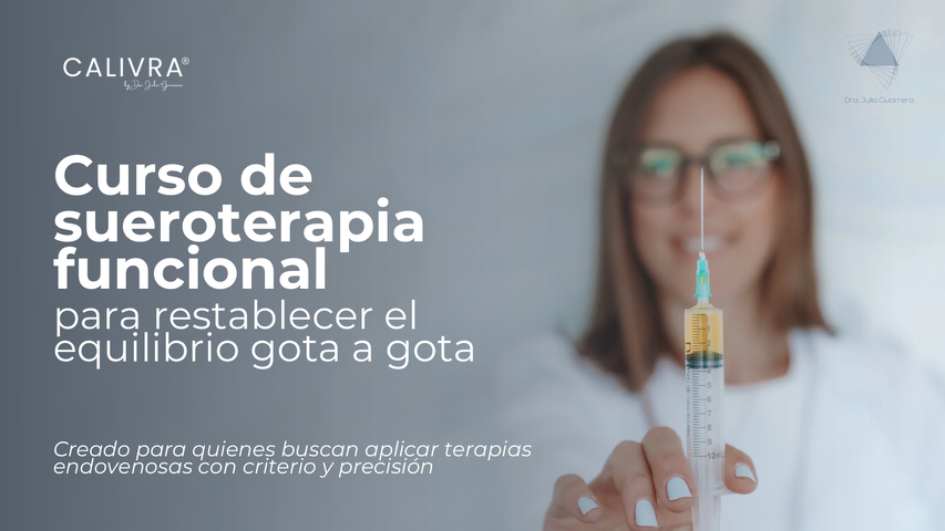 Curso de Sueroterapia Funcional