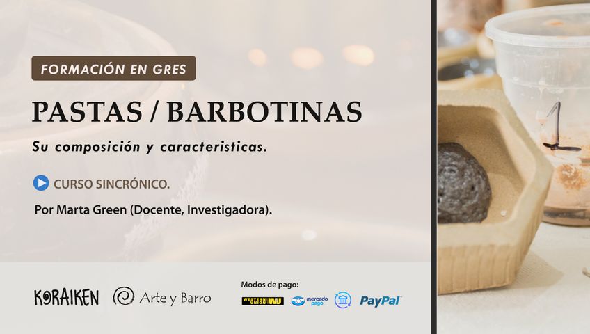 GRES. Pastas y barbotinas