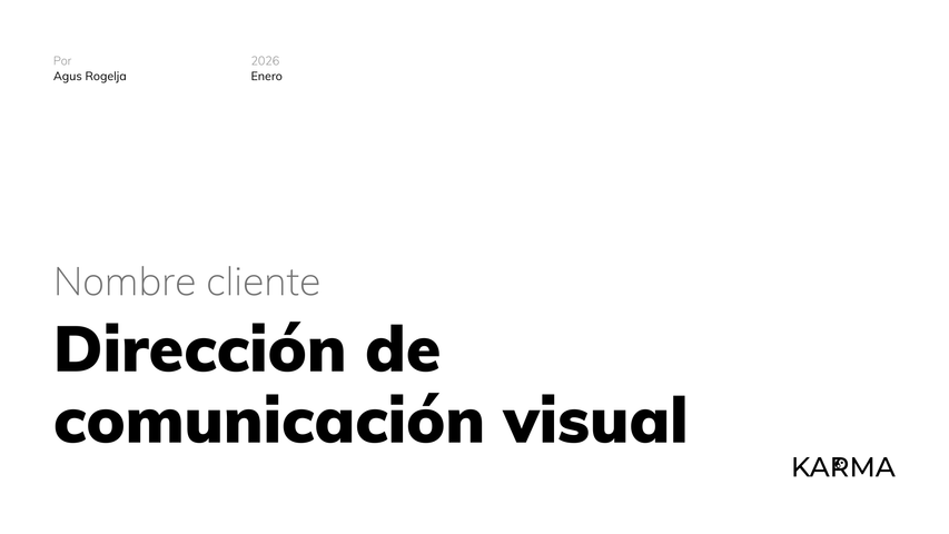 Plantillas de presentación