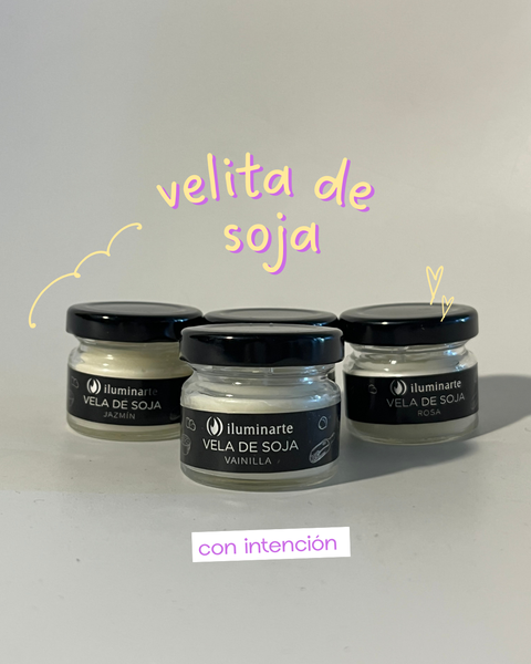 🕯️ Velita Aromática de Soja en Frasco