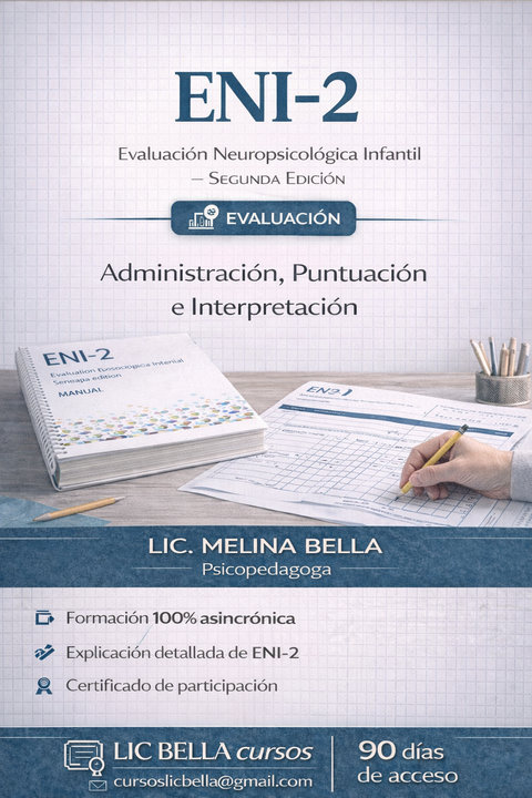 ENI 2: Batería neuropsicológica infantil