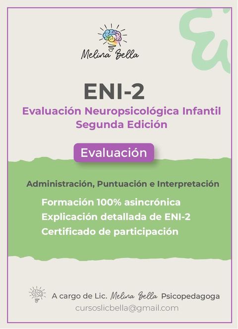 ENI 2: Batería neuropsicológica infantil