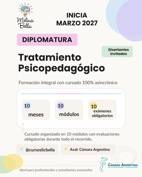Diplomatura en Tratamiento Psicopedagógico