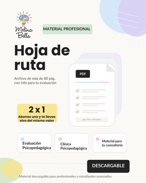 Hoja de ruta en la evaluación PSP 