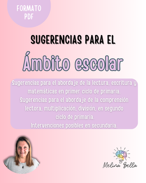 Sugerencias para el ambito escolar: PDF