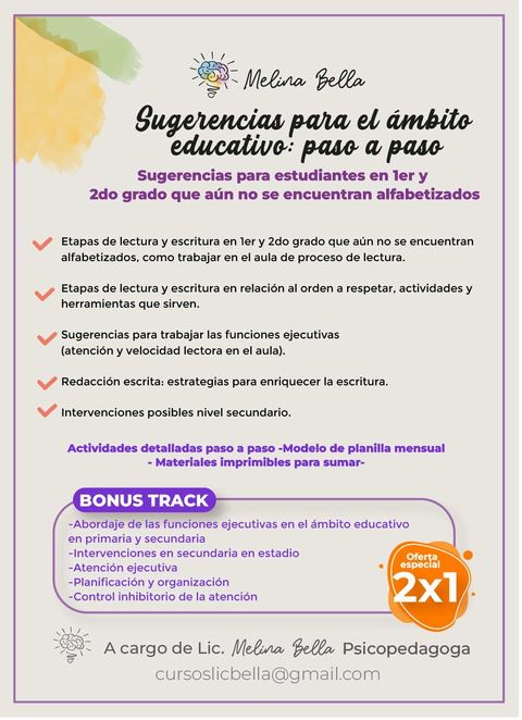 Sugerencias para el ambito escolar: PDF