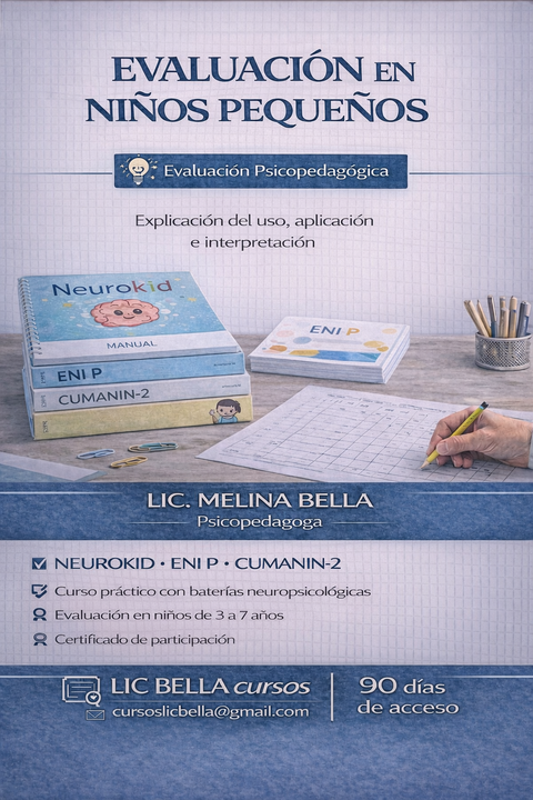 Evaluación neuropsicológica en niños pequeños