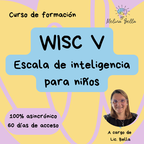 WISC V: Escala de inteligencia para niños