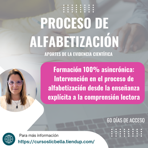 Proceso de alfabetización desde la enseñanza explícita