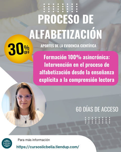 Proceso de alfabetización desde la enseñanza explícita 