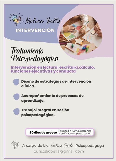 Tratamiento psicopedagógico: intervenciones desde la práctica 