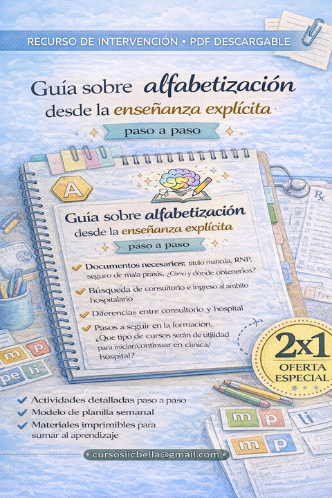 Guía sobre alfabetización desde la enseñanza explícita