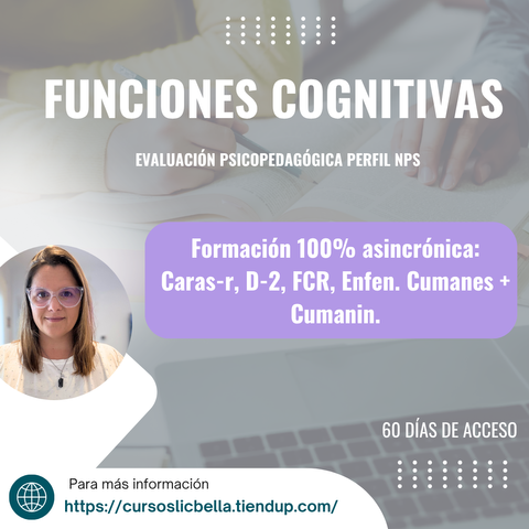 Evaluación neuropsicológica: atención, memoria, funciones ejecutivas y visoconstrucción