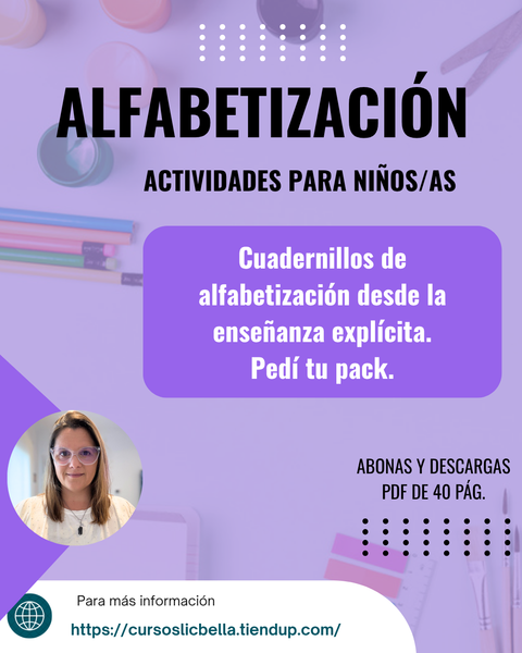 Cuadernillo Nº 3: Principio alfabético m-s-l-p