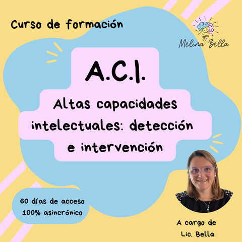 A.C.I: identificación y orientación educativa