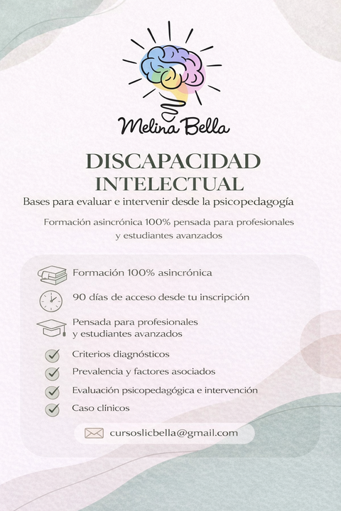 Discapacidad intelectual: criterios diagnósticos, evaluación y tratamiento 