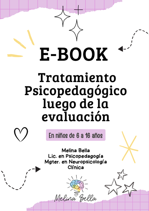 E-Book de tratamiento psicopedagógico 